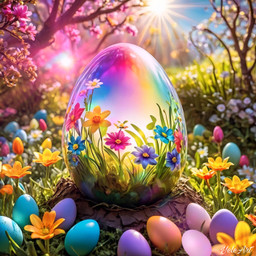 freetoedit easter pascuas eastereggs eastertime spring garden grass flower leaves trees easterchallange colorfulgarden srceasteregghunt easteregghunt