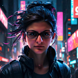 freetoedit selfie cyberpunk