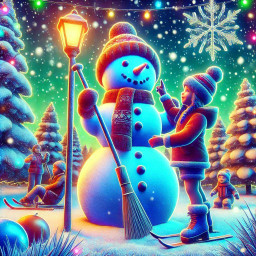 alcrio01 picsart picsartedit picsarteffects fantasy surreal fcwinterwonderland winterwonderland freetoedit