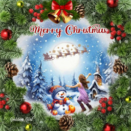 beauty merrychristmas goldden_girl natal desafiopicsart sticker art freetoedit fcfestiveflair festiveflair