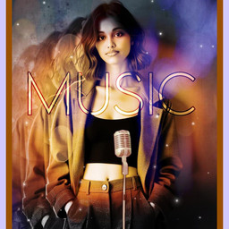 myself music model celebrity edit effects poster page viral picsart fcmusicawardsalbumcover musicawardsalbumcover