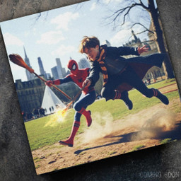 freetoedit spidermann harrypotter movie trailer comingsoon fantasy creative myart fan awesome ai wallpaper mrlb2000