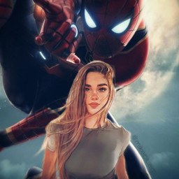 freetoedit spiderman cartoon comic spiderverse marvel fantasy portrait hollywood wallpaper myart mrlb2000 cartooneffectreplay creative