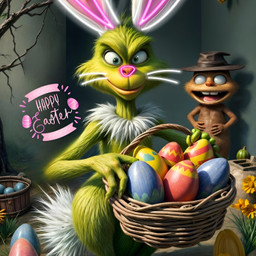 happyeaster bunny rabbit easter eastereggs spring floral picartchallenge picartedit mystikmeisterwerk srchoppyears hoppyears