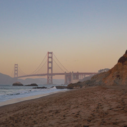 freetoedit sanfrancisco thebay cali goldengatebridge goldenhour earthday sunset ocean beach beauty nature earth sunsetsky pcdearearth dearearth