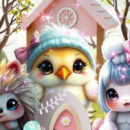 kawaiicute freetoedit irceastereggdesign eastereggdesign