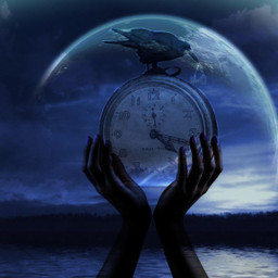 earth erde hands hände time zeit ocean sea ozean meer night nacht freetoedit ircearthday earthday