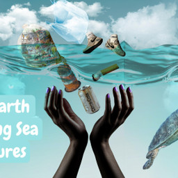 saveearth bysaving seacreatures ocean dolphin fish underwater water freetoedit ircearthday earthday