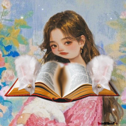 portrait babyread book reading art pinterest pinterestimage freetoedit ircmagicbook magicbook