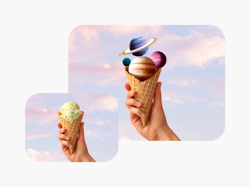 object swap with picsart ai replace