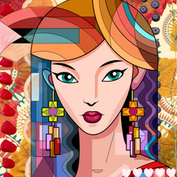 beauty girl colourful freetoedit ecaestheticpatternbackgrounds aestheticpatternbackgrounds